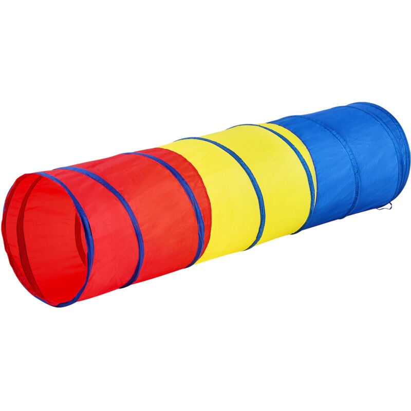 Tente de jeu tunnel pour enfants pour tout-petits, jouet tunnel pop-up coloré pour bébés et animaux de compagnie, cadeau pliable intérieur/extérieur