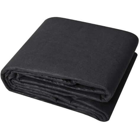 Mophorn Tessuto geotessile non tessuto 15x20FT, barriera anti-erbacce resistente per giardinaggio, copertura del terreno da 4OZ e controllo del drenaggio francese, tessuto da giardino durevole