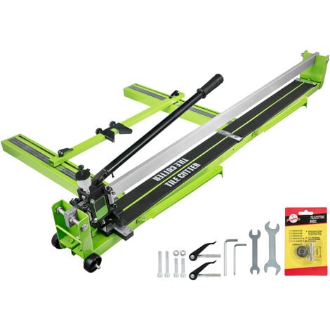 Mophorn Tile Cutter 47-Inch Manual Tile Cutting Machine Ceramic Porcelain Cutter with Laser Guide Steel Frame and Bonus Spare Cutter Wheels Tile Cutter Hand Tool