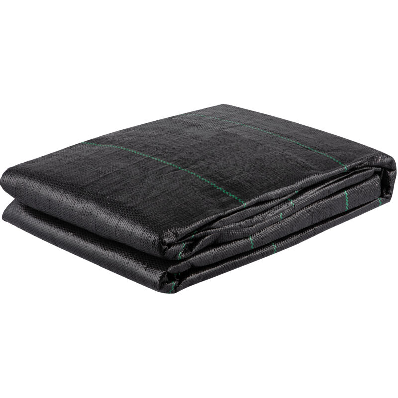 Mophorn - vevor Tissu geotextile 3,8x15,2 m tissu de drainage deallee pp tisse 3,5 oz resistance de traction 272 kg sous-couche pour stabilisation du