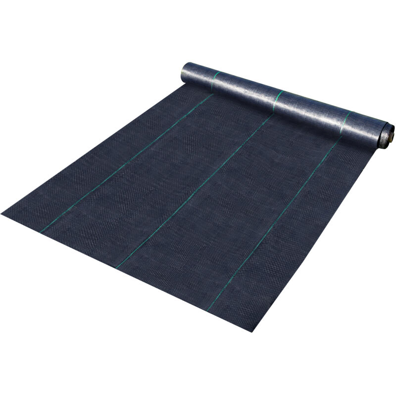 VEVOR Weed Barrier Landscape Fabric Geotextile Underlayment 6 x 250 FT PP Woven