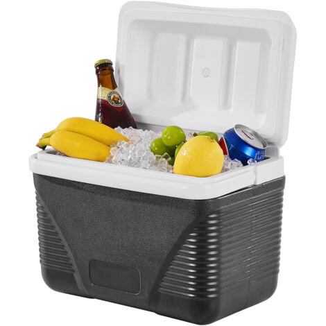Mophorn Tragbare Kühlbox Hartkühlbox (8,5 Qt / 12 Dosen) mit Eisspeicherung & robusten Griffen, isolierte tragbare Kühlbox aus langlebigem Material, ideal für Familienausflüge und kurze Reisen