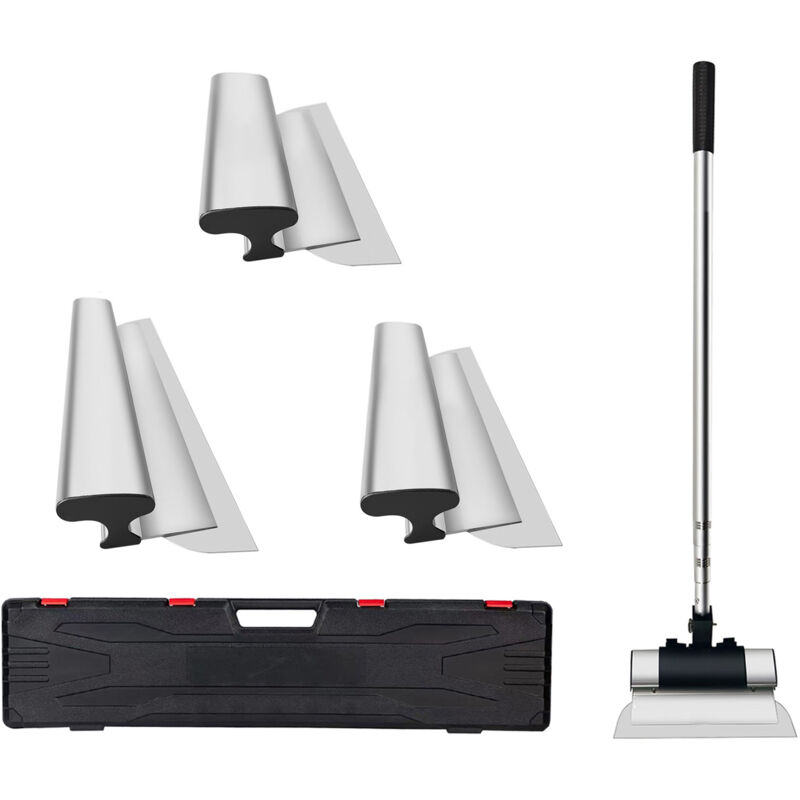 Image of Trockenbau-Spachtelklinge, Spachtel-Kombination, 10/24/32 Zoll Kelle mit Griff - Mophorn