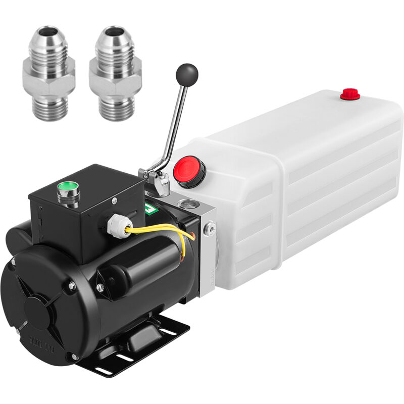 Mophorn Unité de puissance hydraulique pour élévateur de voiture 6L, 220 V 50 Hz 1 ph, 2750 PSI, élévateur automatique, garage