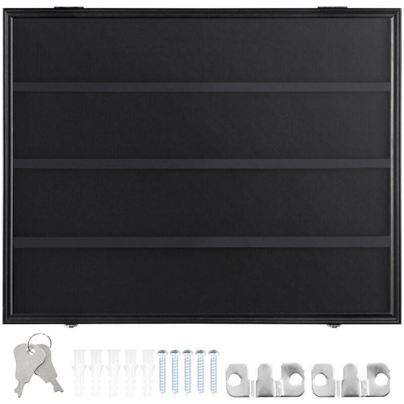 Mophorn - Vitrine graduée pour cartes de sport de 36 pouces, 12' x 24,3' x 2,1', cadre d'affichage pour cartes de baseball avec protection uv à 98 %,