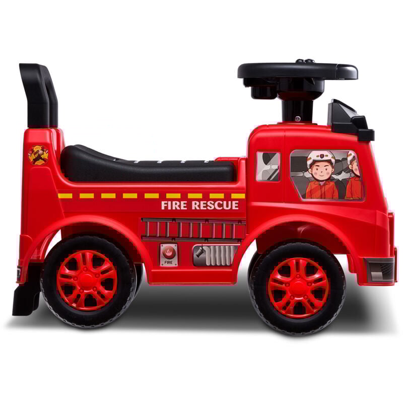 Voiture à pousser rouge pour tout-petits - L'aventure attend les enfants de 1 à 3 ans Cette voiture à pousser rouge vibrante est un rêve pour les