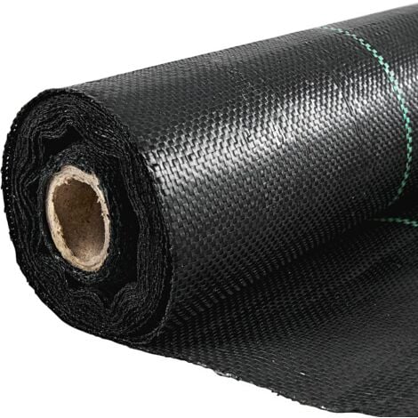 Mophorn Weed Barrier Landscape Fabric, 6x250 FT Heavy Duty Garden Fabric, 4.1Oz PP Woven Weed Control, Geotextile Underlayment for Soil Erosion, Gardening, and Driveway Pavement, Easy to Install