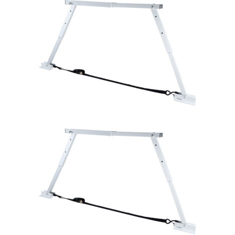 Mophorn Wohnmobil-Stabilisator für Anhänger und Wohnmobile, klappbar, höhenverstellbar von 304,8 bis 711,2 mm, reduziert Bewegungen und sorgt für Stabilität, 2 Stück