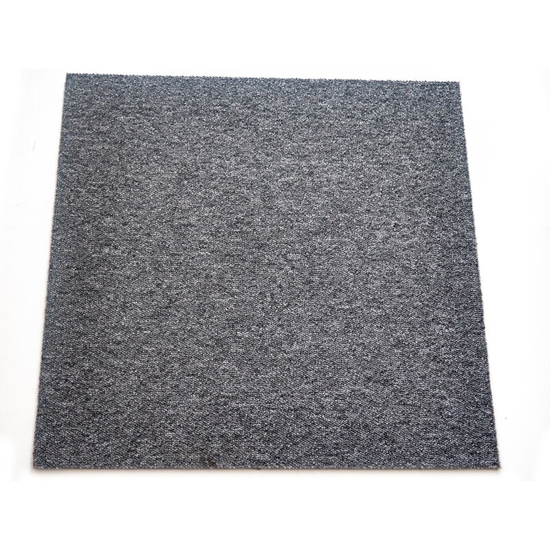 

Ifloor - Moqueta modular para uso comercial y tráfico intenso. Color Gris. Losetas de 50 x 50 cm. Cajas de 5 m2