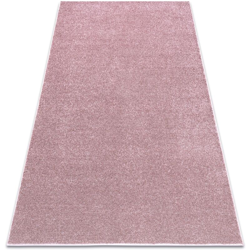 Rugsx - Moqueta santa fe rubor rosado 60 llanura color sólido pink 100x200 cm