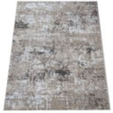 Moquette à la mode Laila beige gris essuyée pour le SALON chambre 160x230 cm