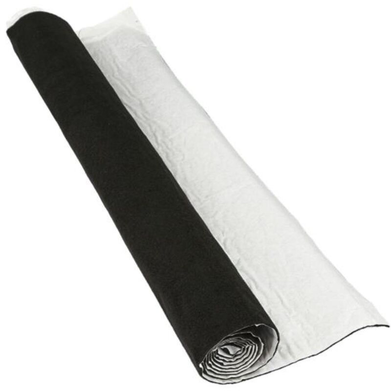 ACV - Moquette acoustique adhesive 70x140cm Noir