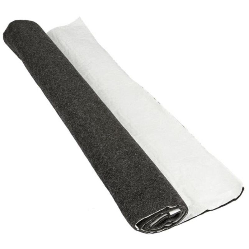 Adnauto - Moquette acoustique adhesive 70x140cm Anthracite