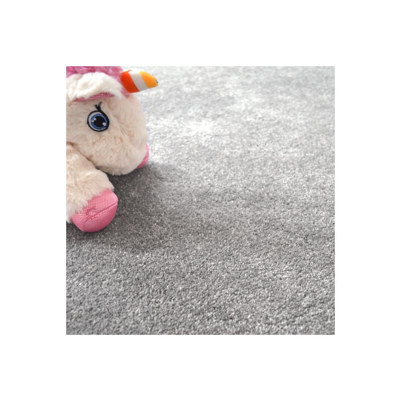 Décoweb - Moquette chambre ou salon - Select - Gris - Rouleau de 4m x 1m