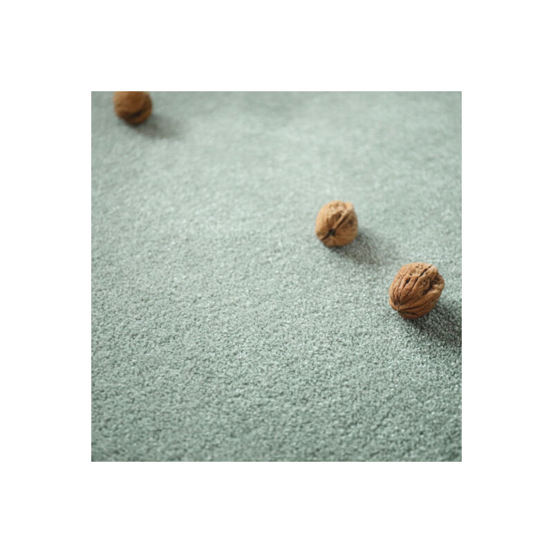 Décoweb - Moquette douce - Hypnose - Vert sauge - Rouleau de 4m x 1m