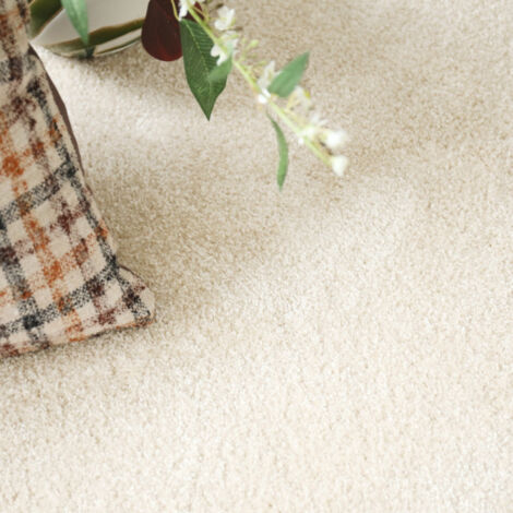 Moquette douce poils longs - Touch - Beige clair - Rouleau de 4m x 1m