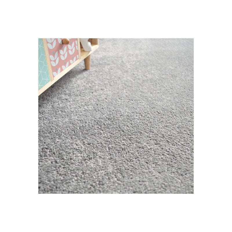 Décoweb - Moquette - Manège - Gris éléphant - Rouleau de 4m x 11m