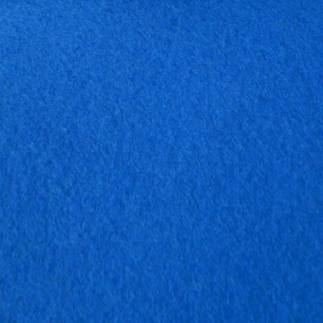 Décoweb – Moquette de sol en rouleau 2m x 10ml – Bleu électrique – 100% polypropylène – Antistatique – Pour stands et expositions
