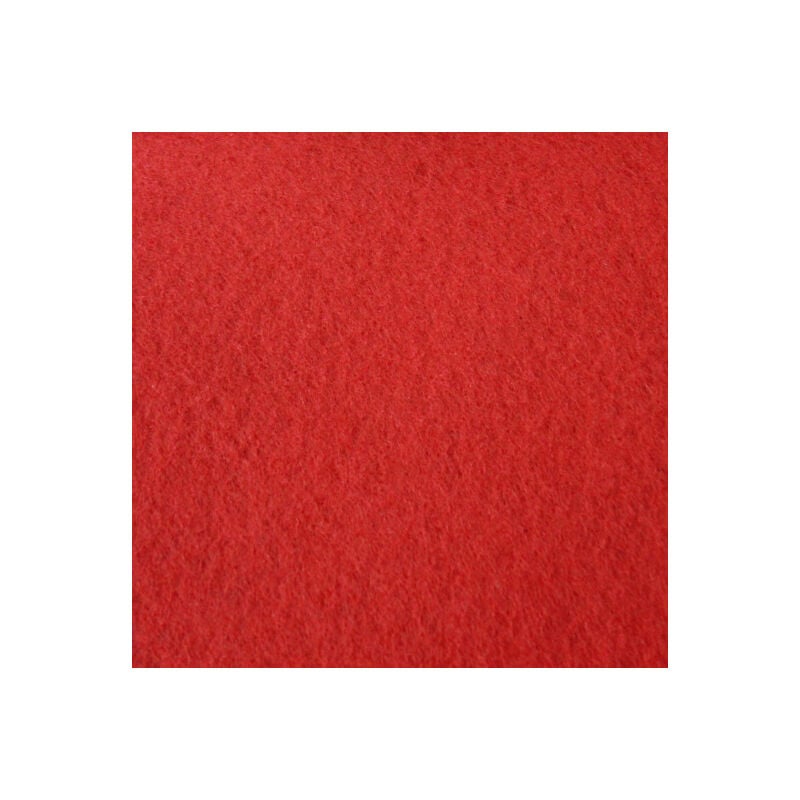 Moquette Stand Expo - Rouge vif - Rouleau de 2m x 15m