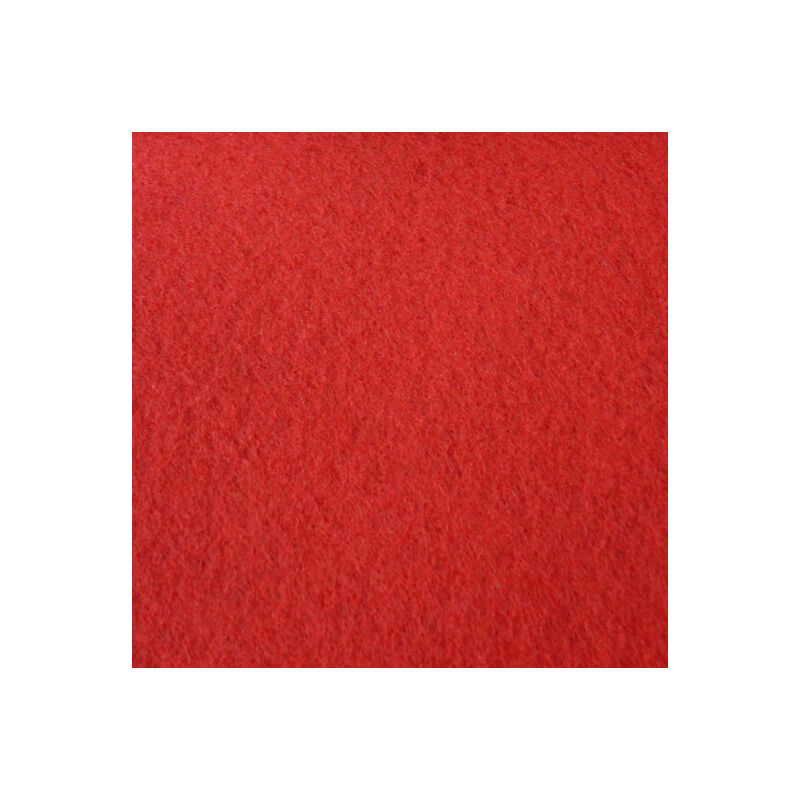 Décoweb - Moquette Stand Expo - Rouge vif - Rouleau de 2m x 14m