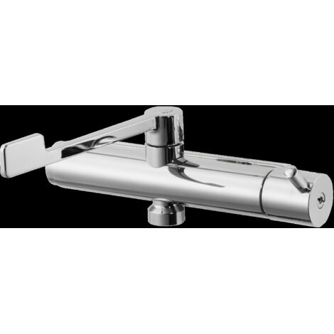 Mora Safe Clinic Waschtisch-Thermostat, Wandbatterie Chrom