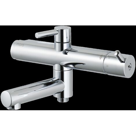 Mora Safe Wannenfüll- und Duschthermostat Chrom