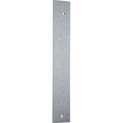 Mora Tronic Planche de douche en matériau minéral Dusty Grey avec finition extérieure