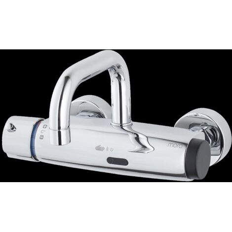 MORA tronic WMS, Waschtisch Wandarmatur Batteriebetrieb