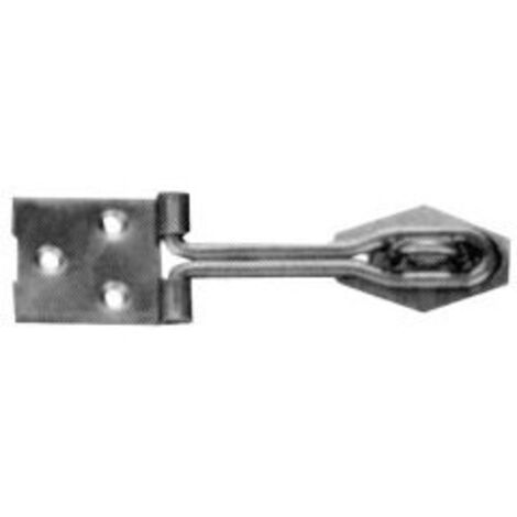 Moraillon porte cadenas Galv. 80mm (Par 10)
