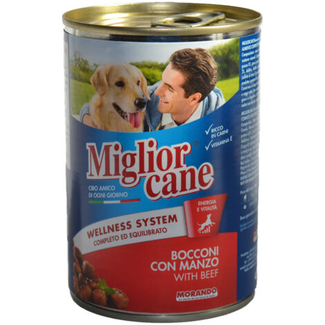 Morando Bocconi per cani - Gusto Manzo - 405g