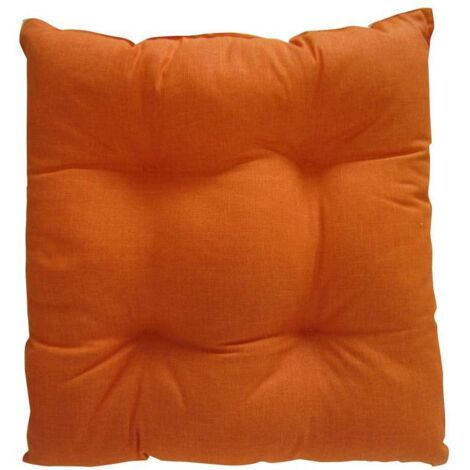 Morbiflex Coprisedia trapuntato cotone 40x40 cm arancio Made in Italy