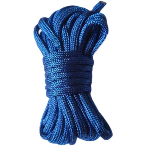 Morceau de corde de secours en extérieur, corde de parachute à 7 brins, corde d'alpinisme, corde tressée pour le camping et l'escalade