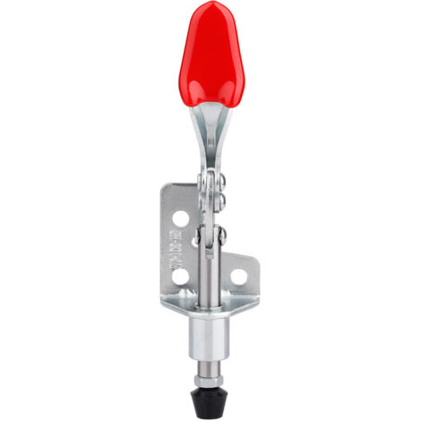 Mordaza de posicionamiento con manivela GH-301A, metal rojo, 100 lbs, 8-32