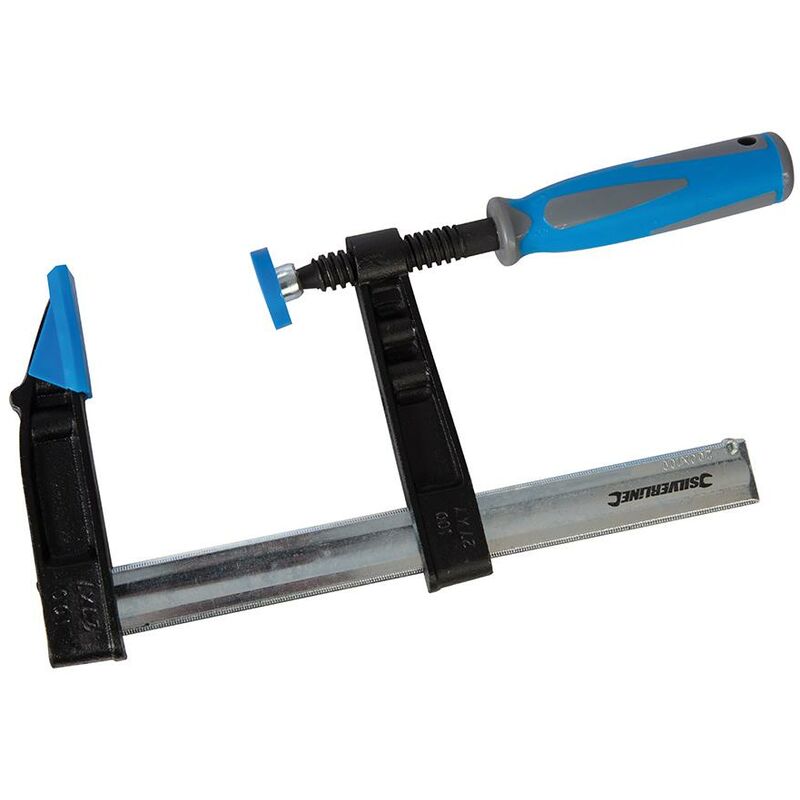 Silverline - Mordaza extensible de gran capacidad 200 x 100 mm