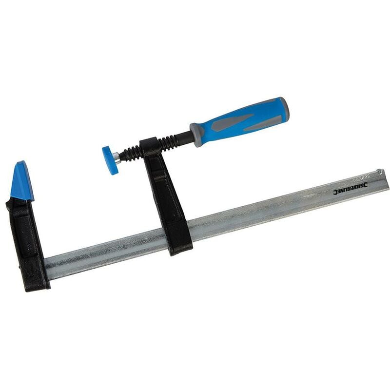 Silverline - Mordaza extensible resistente 300 x 80 mm