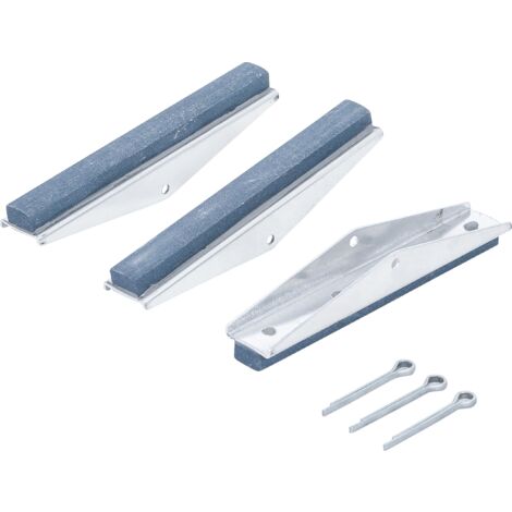 Mordazas de repuesto para lapeador BGS 1157  Mordazas 100 mm  K 280  3 piezas