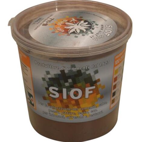 Mordente Ad Acqua per Legno SIOF Colore Noce 8218 CONFEZIONE 500 GR