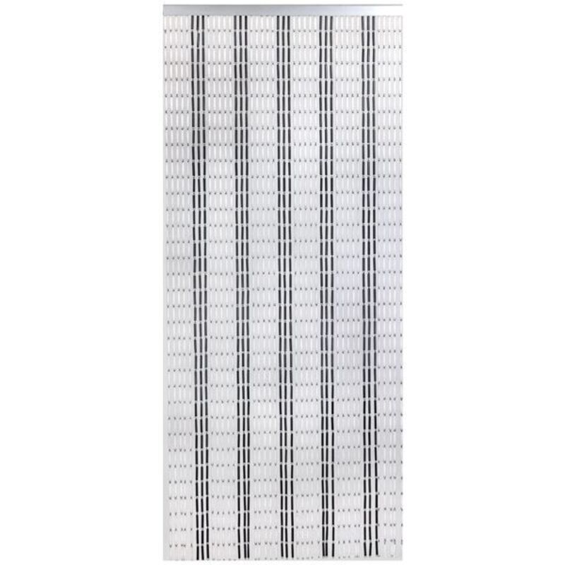 Rideau de porte bâtonnets bbp Valmaris 90x200cm Morel