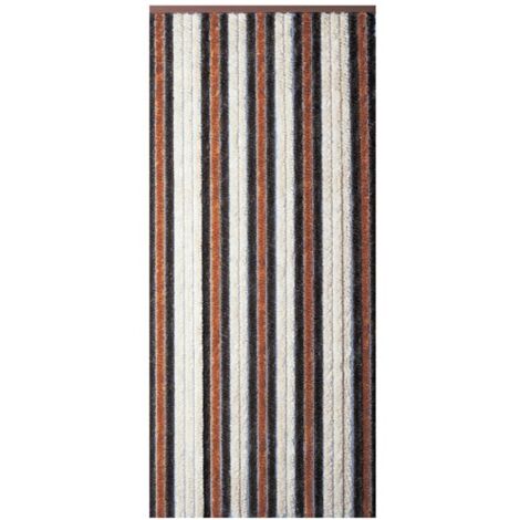 Morel Rideau de porte en chenille beige 90x220 cm