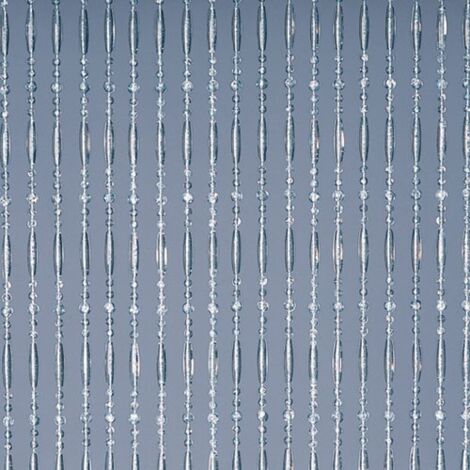 Morel Rideau translucide transparent 90 x 220 cm léger