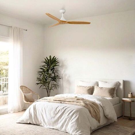 MORELOS M Ventilador sin luz blanco Ø132
