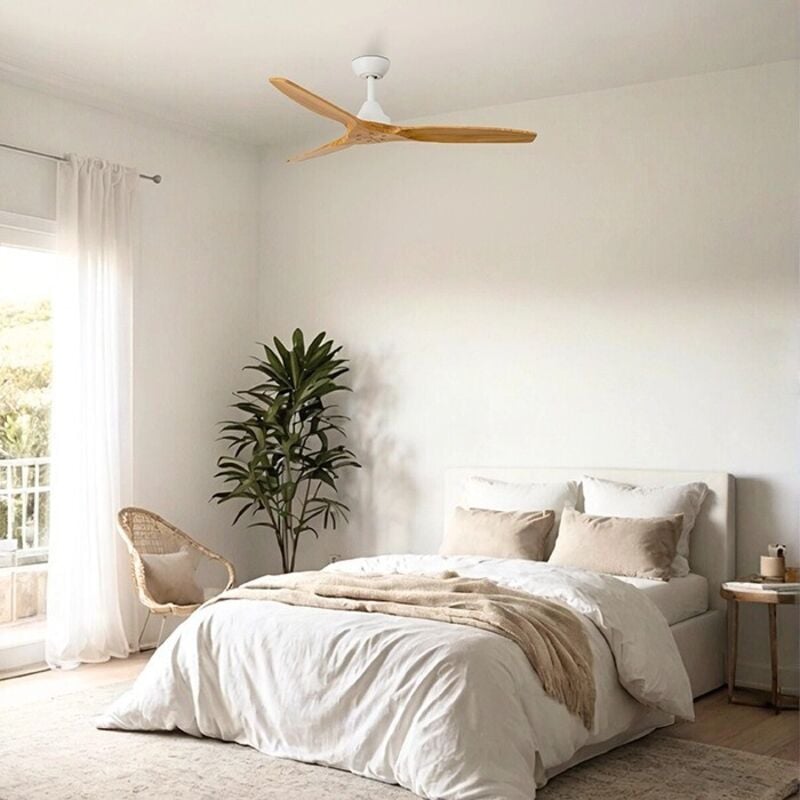 MORELOS M Ventilateur sans lumière blanc Ø132