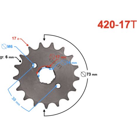 Moretti 17/420 Abtriebsritzel
