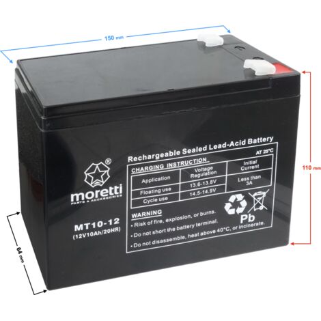 Moretti UPS MT10-12 Batterie