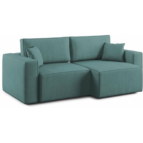 Morfeo Divano in tessuto impermeabile 180 cm petrolio