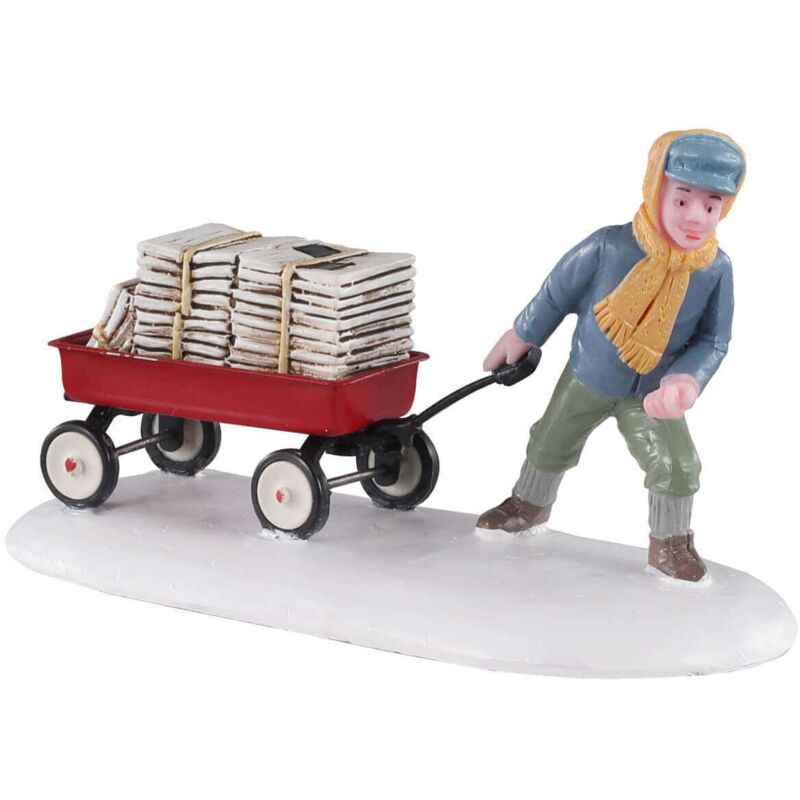 Lemax - Morning News - Nouvelles du matin pour le Village de Noël