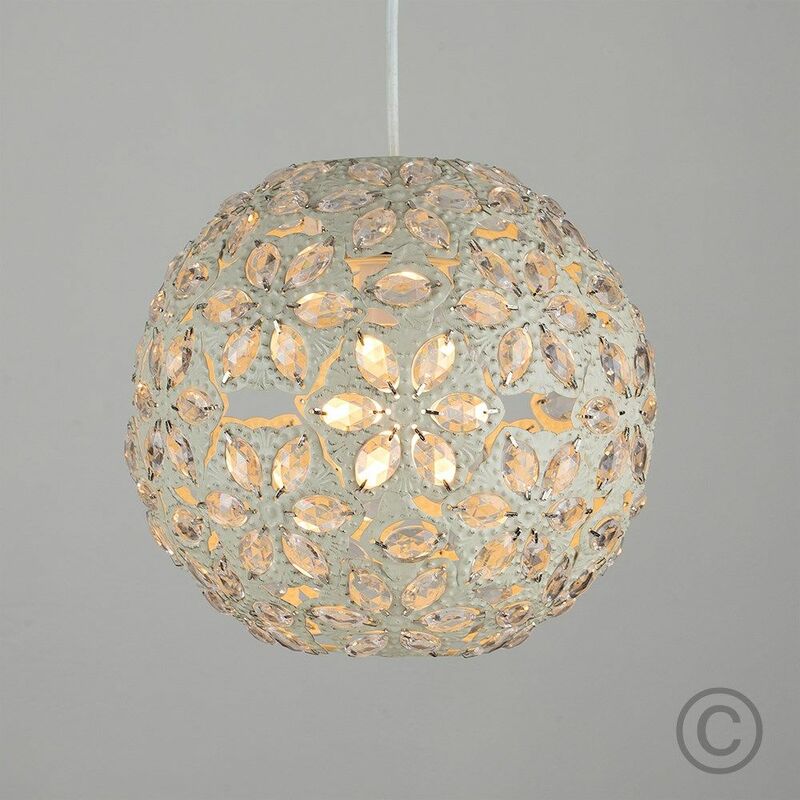 Lighting Contemporary Moroccan Style Shabby Chic Cream Metal