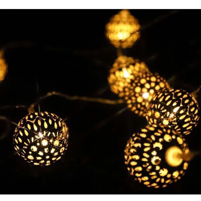 Image of Moroccan String Lights, Battery Operated, 20&hellip;