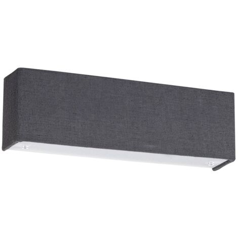 MORPHEUS, WALL LAMP, GREY/WHITE, IN-BUILT LED 6W 420LM 3000K                                             - Luce CALDA