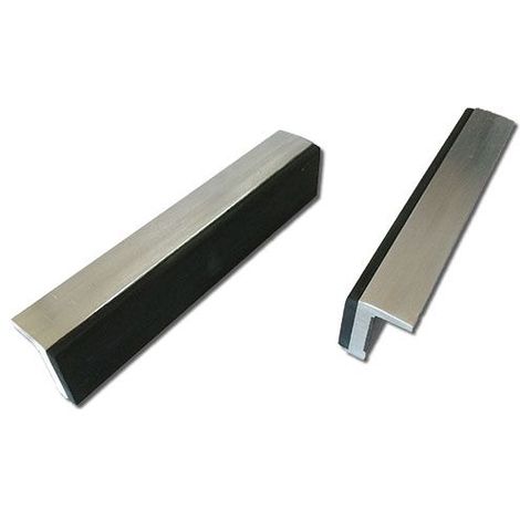 Mors doux DOLEX 100 mm aluminium et caoutchouc